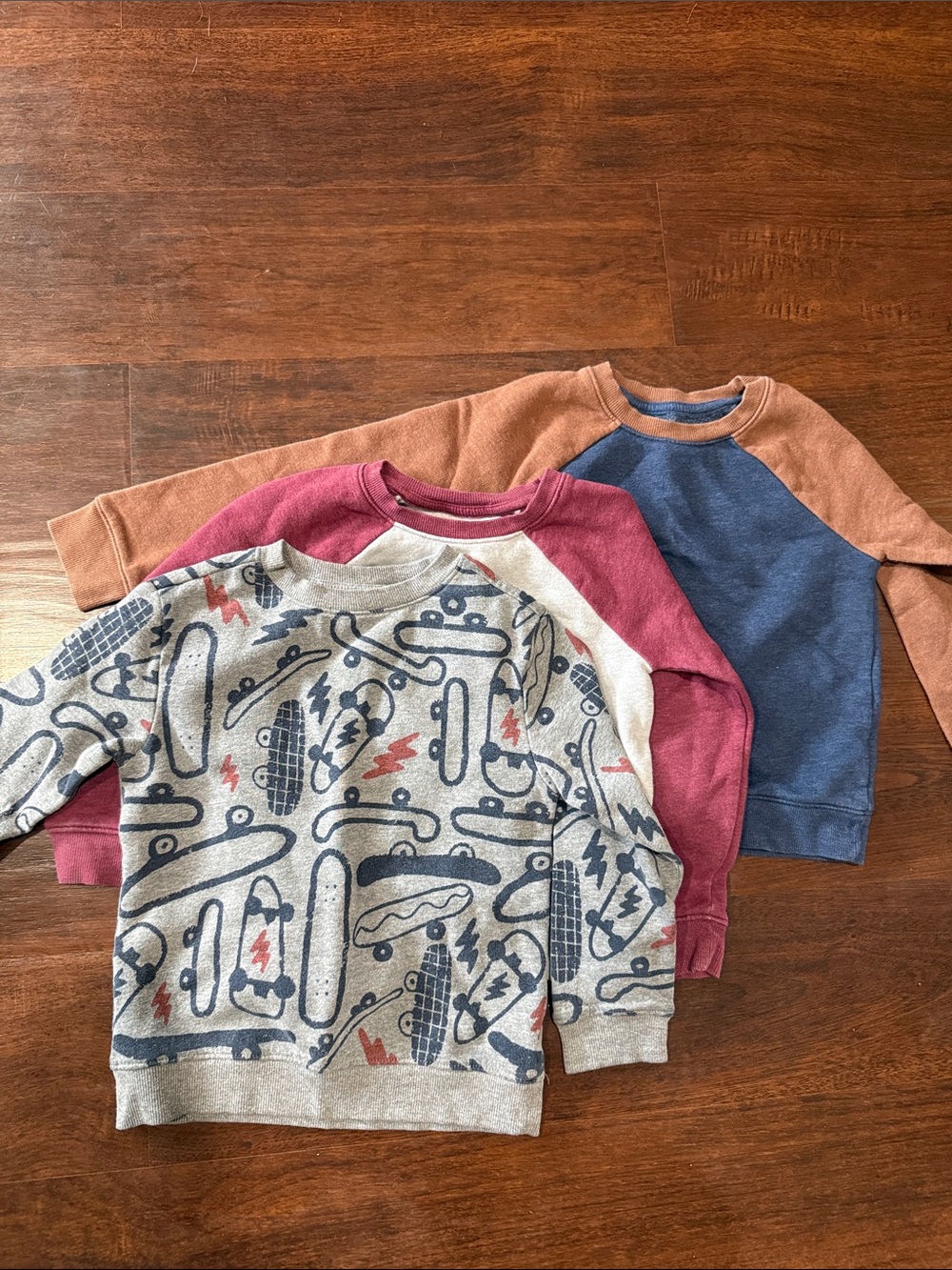 Cat & jack bundle of 3 sweatshirts